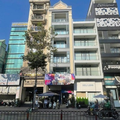 Bán tòa nhà 2 mặt tiền 322C Lý Thường Kiệt diện tích: 6x23m hầm 5 tầng