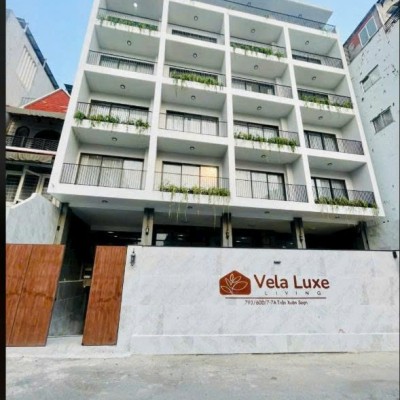 Bán tòa nhà 793/60D/7-7A Trần Xuân Soạn diện tích: 16x30m hầm trệt 4 lầu st