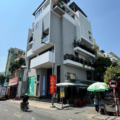Bán tòa nhà góc 2 mặt tiền 107 Vườn Chuối diện tích: 13x15m hầm 6 tầng