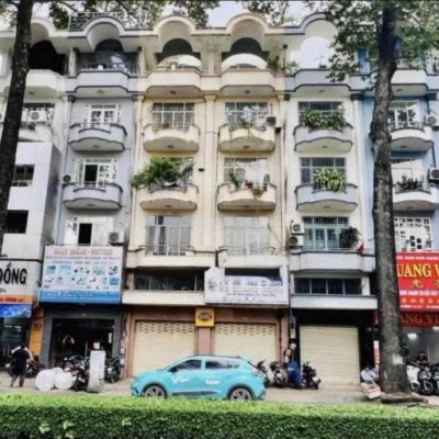 BÁN TÒA NHÀ MẶT TIỀN 107 109 AN DƯƠNG VƯƠNG DIỆN TÍCH: 8X20M TRỆT 5 LẦU