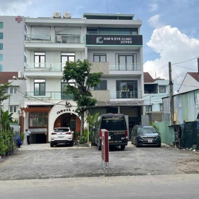 BÁN TÒA NHÀ MẶT TIỀN 183 185 NGUYỄN HOÀNG DIỆN TÍCH: 14X20M HẦM 4 TẦNG