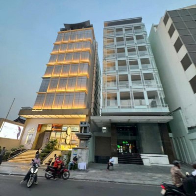 Bán tòa nhà mặt tiền 22 24 Nguyễn Bỉnh Khiêm diện tích: 13,1x27,2m 2 hầm 9 tầng
