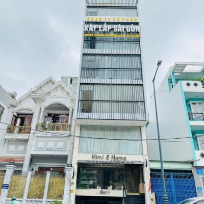 BÁN TÒA NHÀ MẶT TIỀN 269 HOÀNG HOA THÁM DIỆN TÍCH: 6X16M HẦM TRỆT LỬNG 4 TẦNG ST