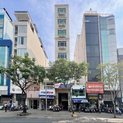 BÁN TÒA NHÀ MẶT TIỀN 31 HOÀNG DIỆU DIỆN TÍCH: 4,4X25M 9 TẦNG (CN: 105M2)