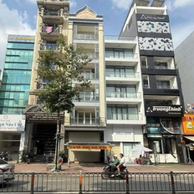 BÁN TÒA NHÀ MẶT TIỀN 324E LÝ THƯỜNG KIỆT DIỆN TÍCH: 6X22M 7 TẦNG (CN: 132M2)