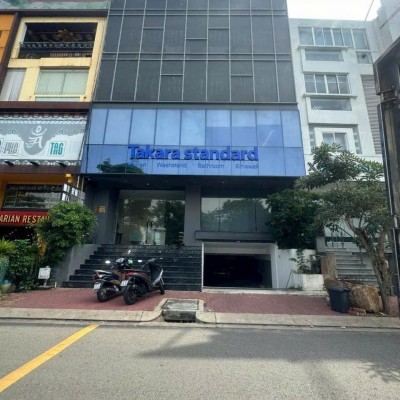 BÁN TÒA NHÀ MẶT TIỀN B5 B6 NGUYỄN HỮU THỌ DIỆN TÍCH: 10X20M HẦM 6 TẦNG ST