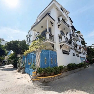 Bán villa góc 2 mặt tiền khu VIP Điện Biên Phủ diện tích: 6x14m 4 tầng
