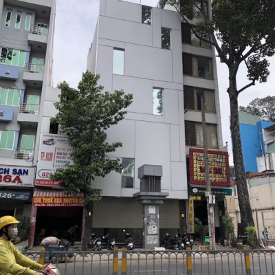 Cho thuê toà nhà mặt tiền đường lê hồng phong quận 10