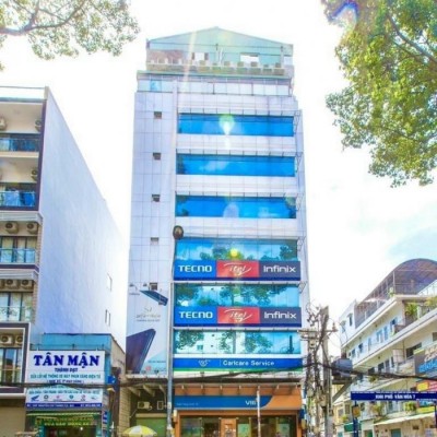Cho thuê toà nhà mặt tiền đường Nguyễn Trí Thanh, cho thuê toà nhà quận 5