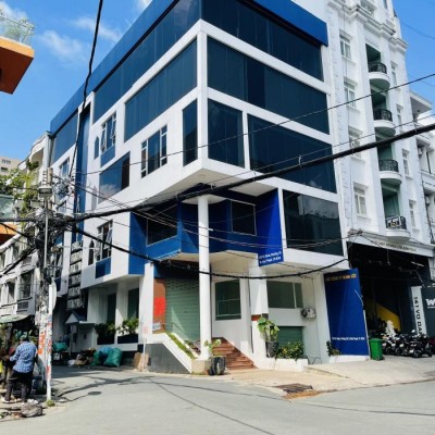 Cho thuê toà nhà 2 mặt tiền đường Võ Oanh D3, cho thuê toà nhà quận bình thạnh