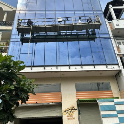 Cho thuê tòa nhà mới mặt tiền đường khu quang trung gò vấp