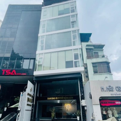 Cho thuê toà nhà mặt tiền đường Trần Quốc Toản